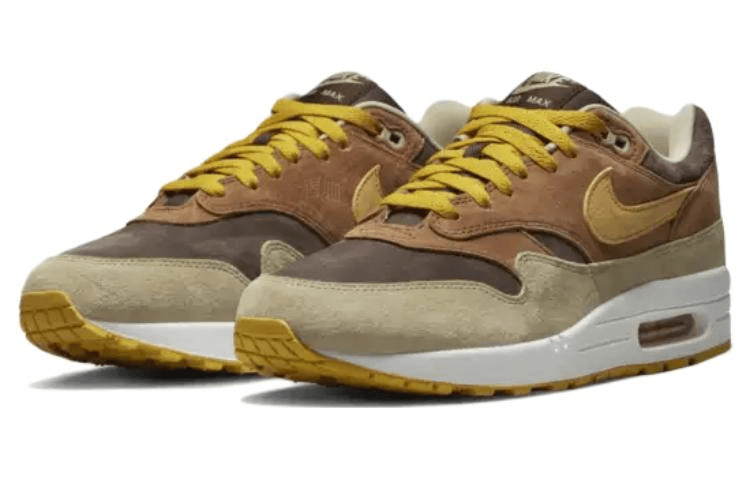 Кроссовки для бега Nike Air Max 1 "Pecan and Yellow Ochre" - изображение 3