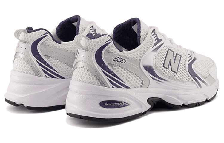 Кроссовки для бега New Balance 530 White Grey - изображение 4