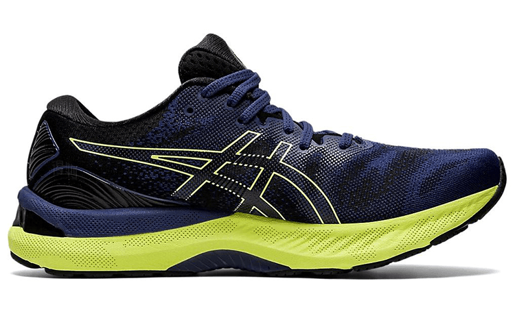 Кроссовки для бега Asics GEL-Nimbus 23 Navy Yellow - изображение 2