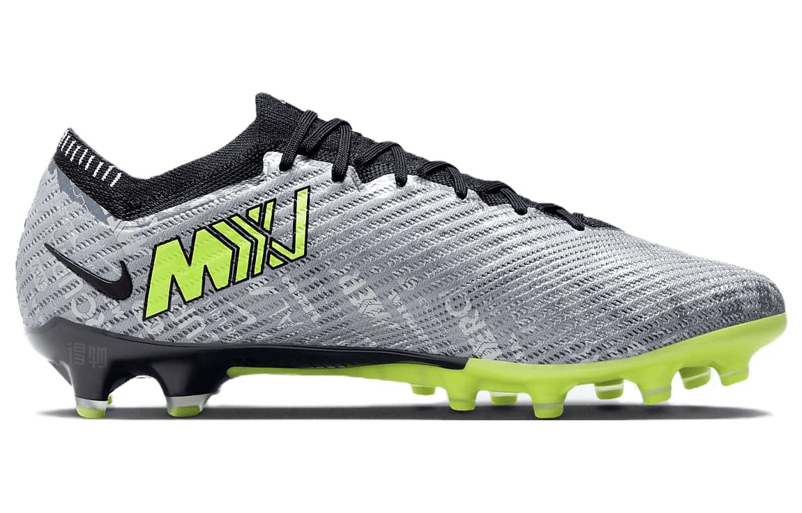Кроссовки для футбола Nike Air Zoom Vapor 15 Elite Silver Green - изображение 2