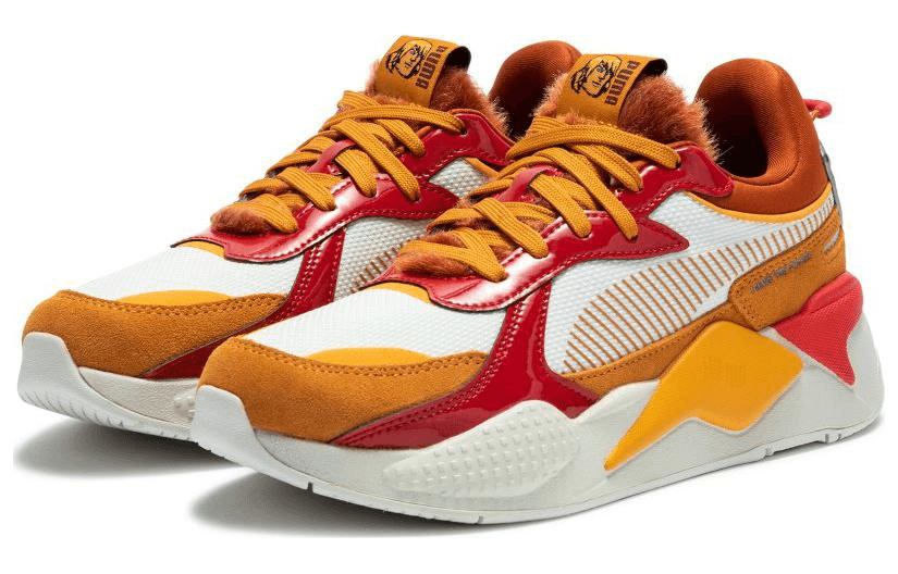 Кроссовки PUMA He-Man White Orange Red - изображение 3