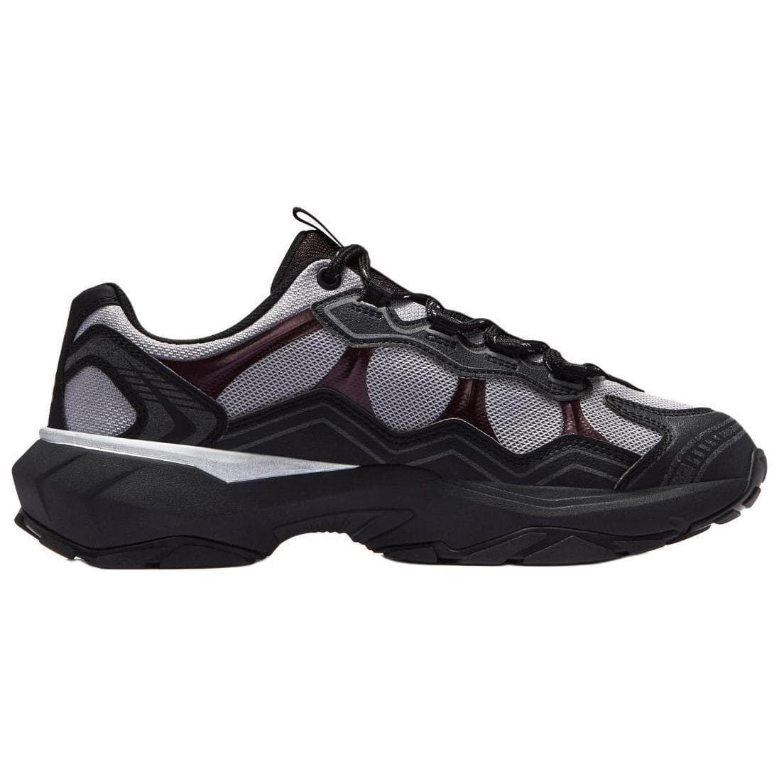 Кроссовки FILA FUSION GRAVEL Stratum Shoes Низкие повседневные мужские кроссовки черного и серого цвета - изображение 2