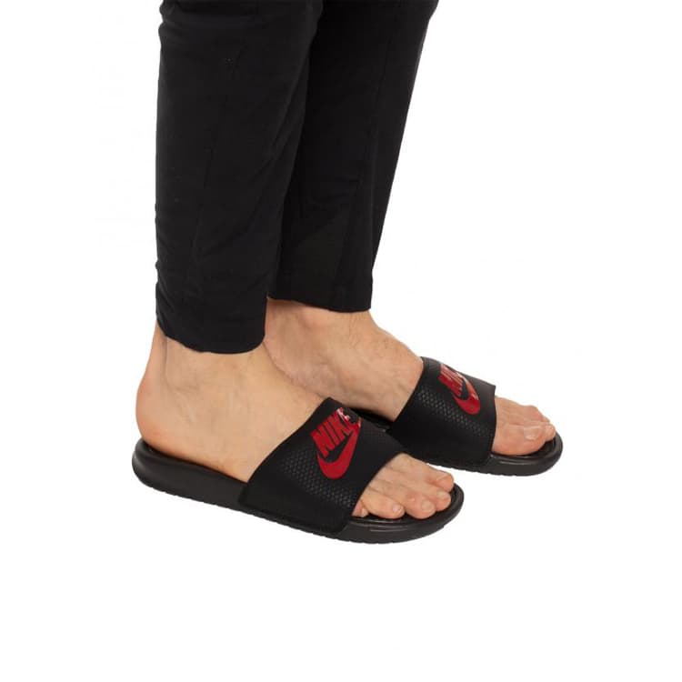 Сандалии Nike Benassi JDI Black Red - изображение 6