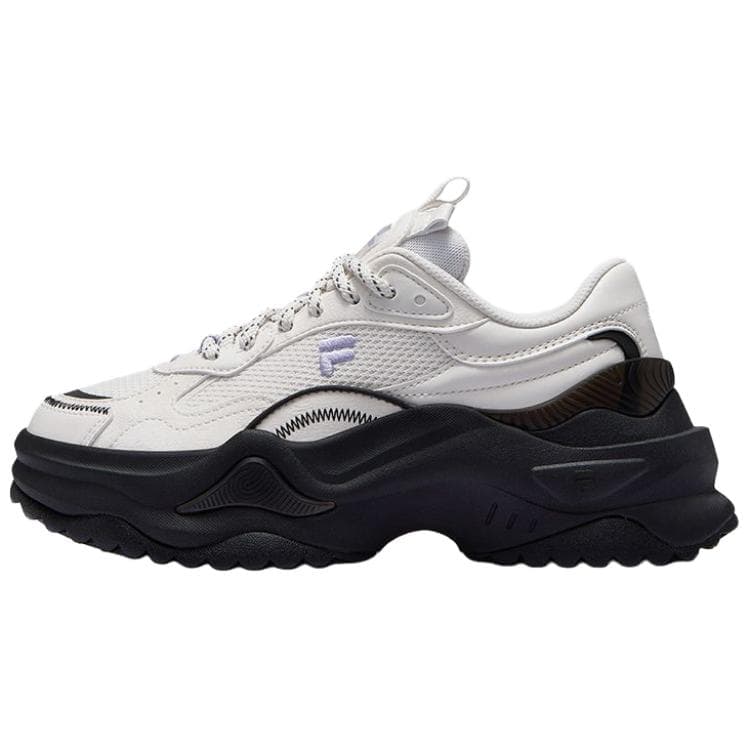 Кроссовки FILA FUSION BIANCO II Устойчивые к истиранию увеличивающие высоту низкие кроссовки с толстой подошвой для женщин - изображение 1