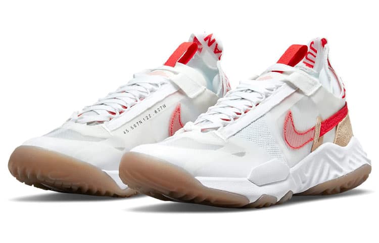 Кроссовки Jordan Delta Low White Red - изображение 3