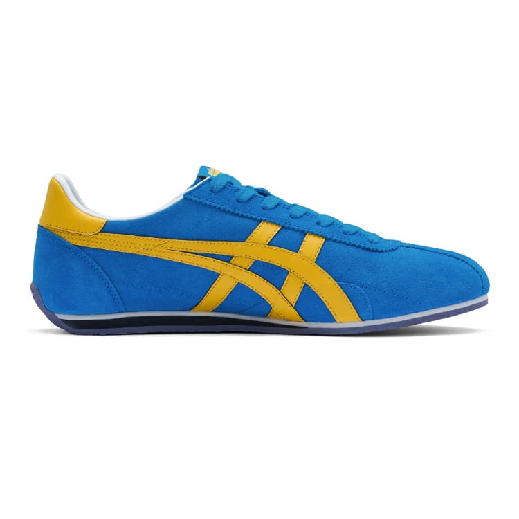 Кроссовки Onitsuka Tiger Runspark Low Casual Обувь Унисекс Синий Желтый - изображение 2