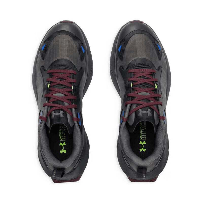 Кроссовки Under Armour Aura Ripstop Low Топ Повседневная обувь Унисекс Галактический Черный - изображение 4