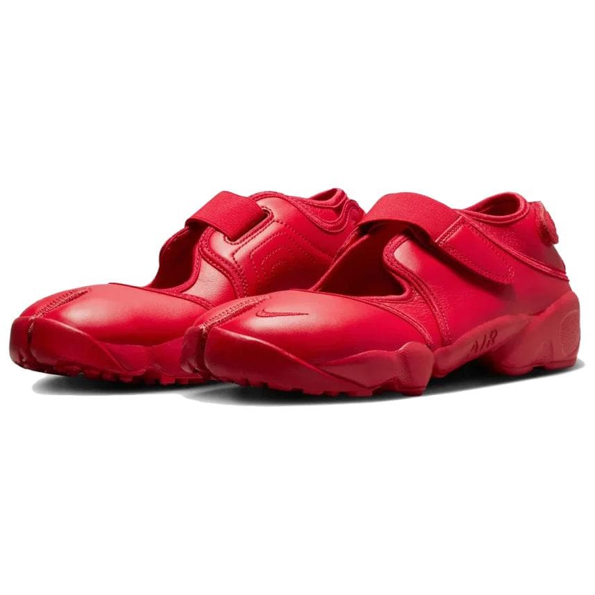 Кроссовки Nike Air Rift Кожа Низкий Верх Повседневная Обувь Женская Красная - изображение 2