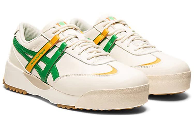 Кроссовки Onitsuka Tiger Delegation Ex White Green - изображение 3