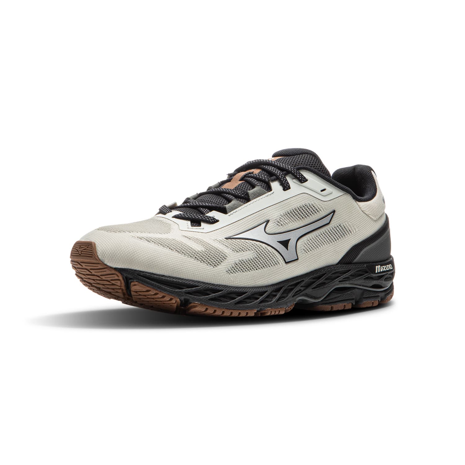 Кроссовки Mizuno Устойчивый к истиранию Дышащая Поддержка Отскок Низкий Верх Повседневная Обувь Унисекс Холодный Серый - изображение 2