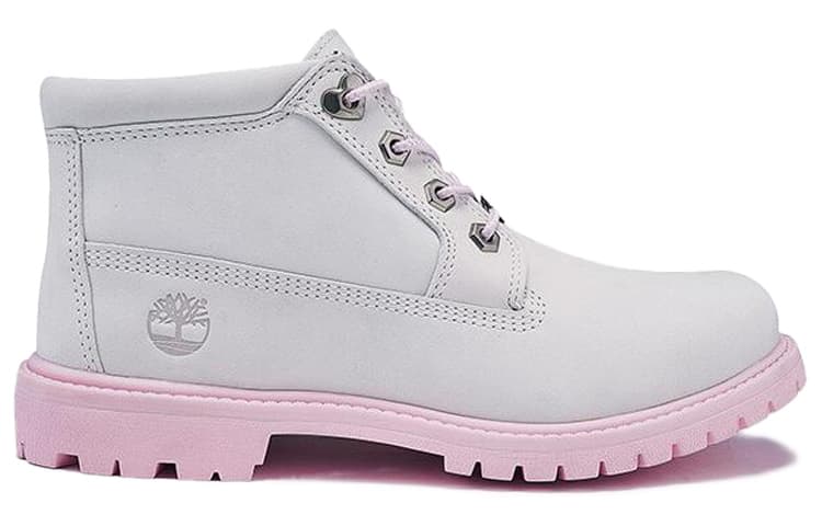 Ботинки Timberland Chukka Grey Pink - изображение 2