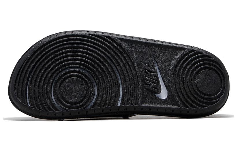 Сандалии NIKE Шлепанцы Женские Черный белый - изображение 4