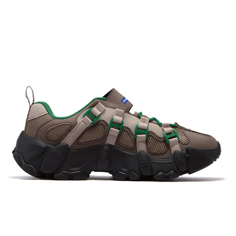 Кроссовки FILA FUSION EXOCET Mountains Shoes NICOLENM Коллаборация Edition Низкий Топ Повседневная обувь Мужская Нефтяной Серый - изображение 2