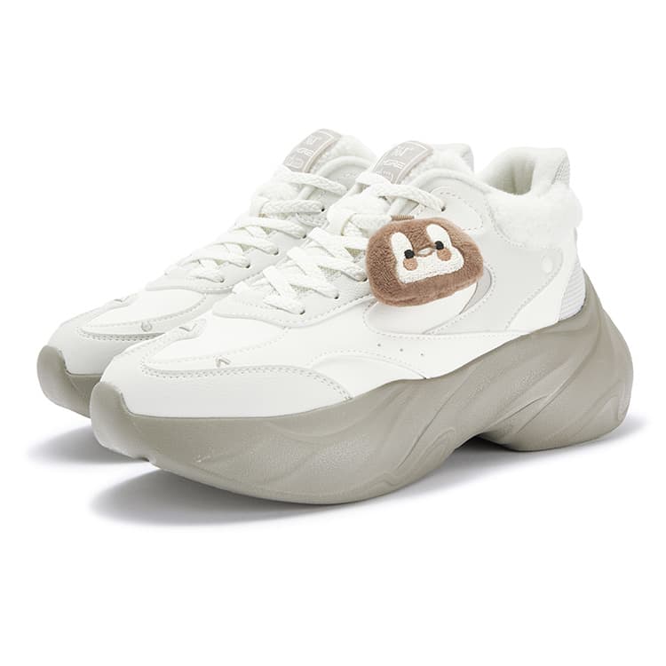 Кроссовки 361° Penguin Shoes Термическая Изоляция Устойчивость к Износу Противоскользящая Низкий Верх Повседневная Обувь Женская - изображение 3