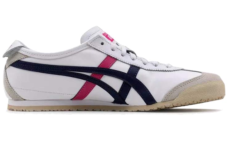 Кроссовки Onitsuka Tiger Mexico 66 White Blue Red - изображение 2