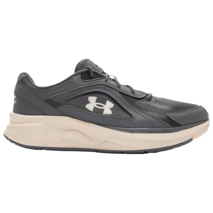 Кроссовки Under Armour Дышащий Low Топ Повседневная обувь Унисекс Серый цвет замковой скалы - изображение 2