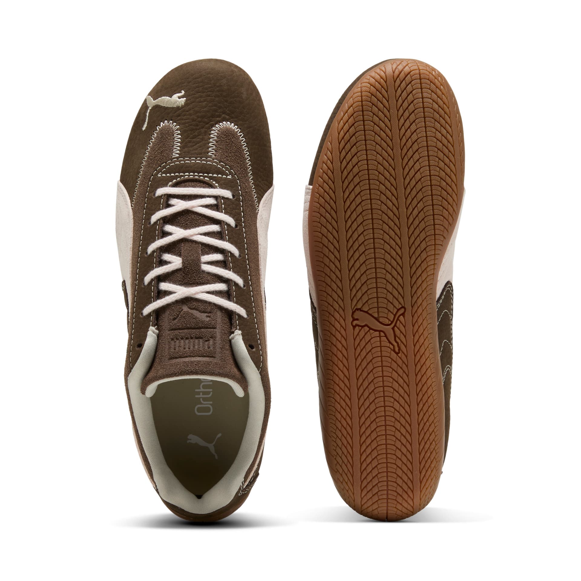 Кроссовки PUMA Speedcat Low Повседневная обувь для женщин коричневый цвет - изображение 5