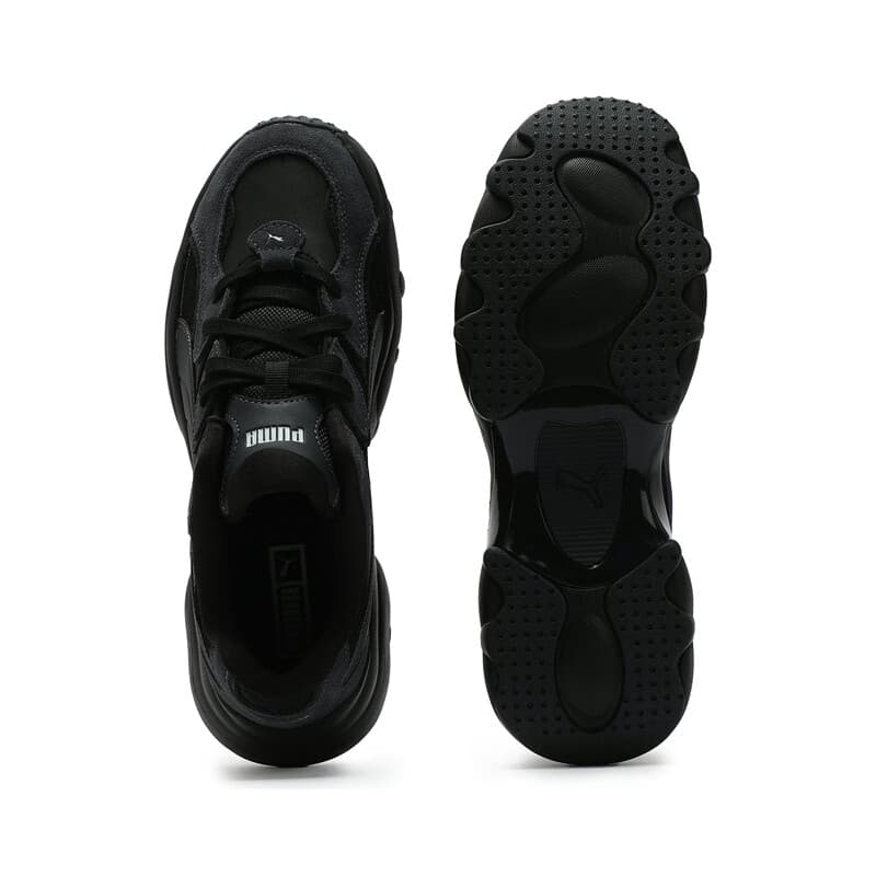 Кроссовки PUMA Pulsar Высота Увеличивающая Низкий Верх Повседневная Обувь Женская Черная - изображение 5