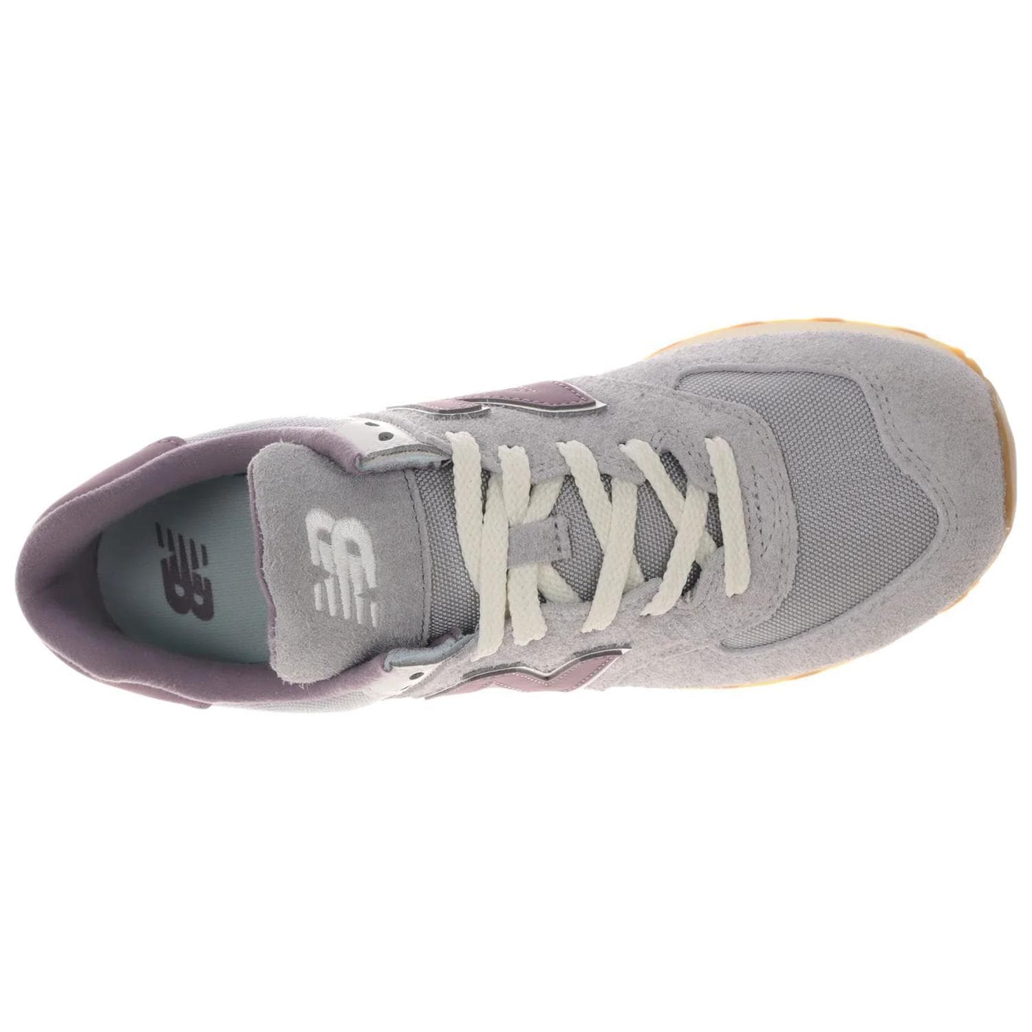 Кроссовки New Balance NB 574 Low Топ Повседневная обувь Унисекс Серый - изображение 4