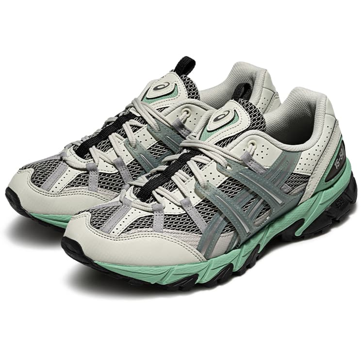 Кроссовки asics Gel-Sonoma 15-50 Удобный Лоу-топы Повседневная обувь Унисекс Серо-голубой - изображение 3