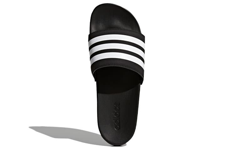 Сандалии adidas Adilette Cloudfoam Plus Slide Black White - изображение 5