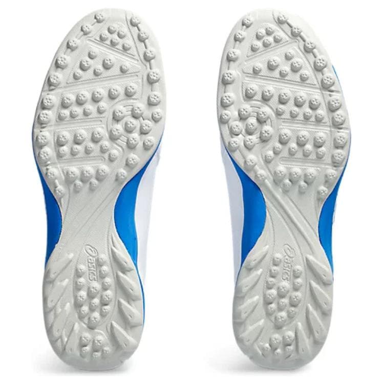 Кроссовки для футбола Asics Calcetto TF White Blue - изображение 6