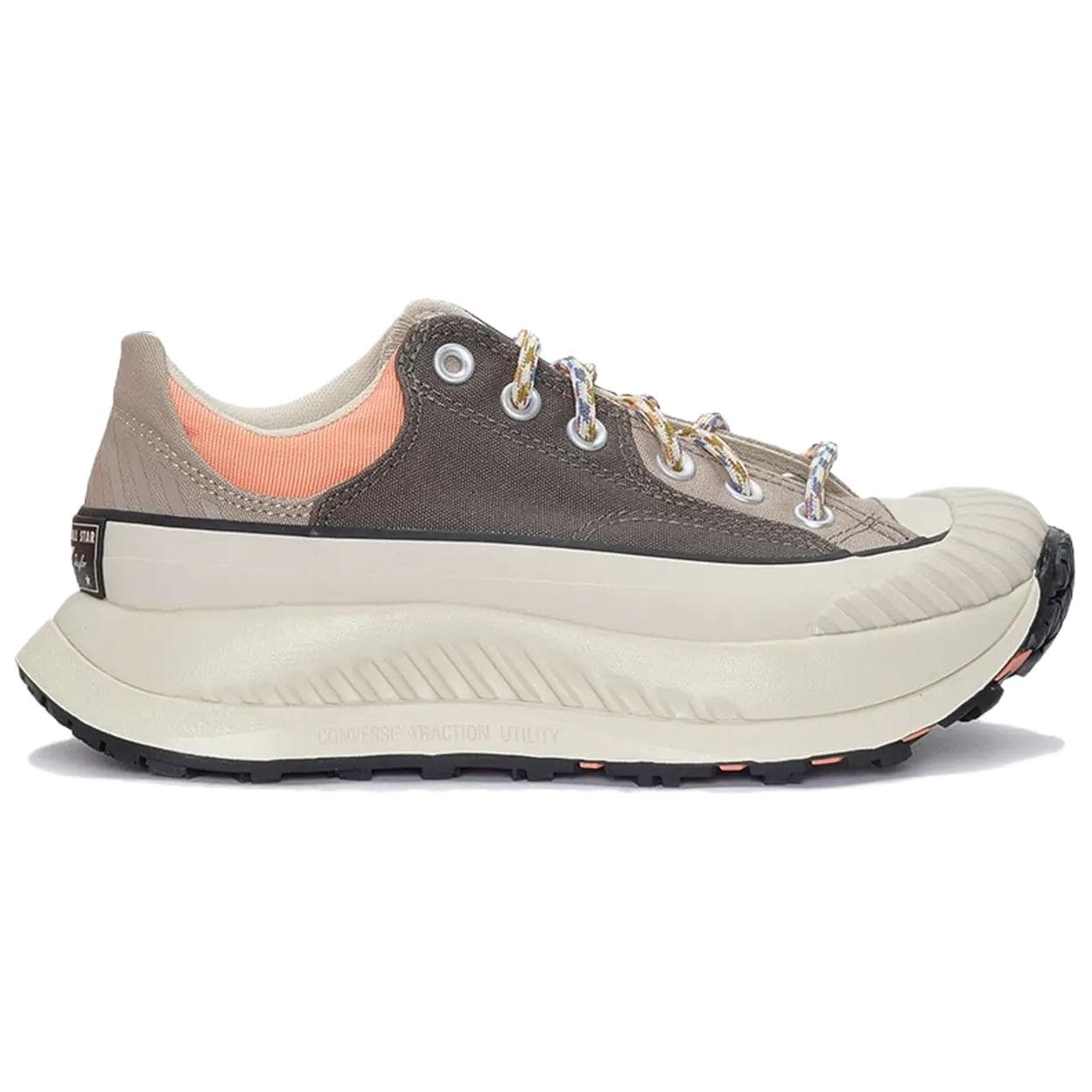 Кроссовки Converse Chuck 70 At CX Холст Устойчивый к износу Увеличение высоты Низкий верх Повседневная обувь Унисекс Бежевый Серый - изображение 2