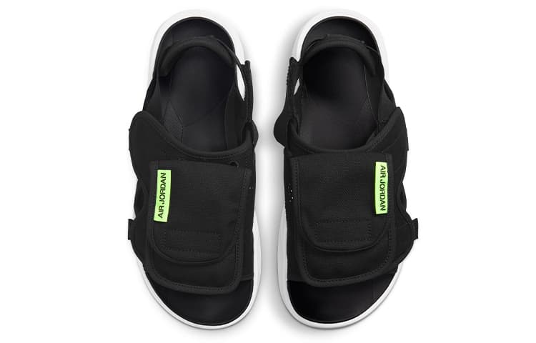 Сандалии Jordan Ls Slide Black Green - изображение 3