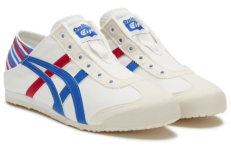 Кроссовки Onitsuka Tiger Mexico 66 White Blue - изображение 2