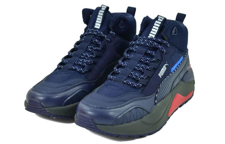 Кроссовки PUMA X-Ray 2 Square Mid WTR Navy - изображение 3
