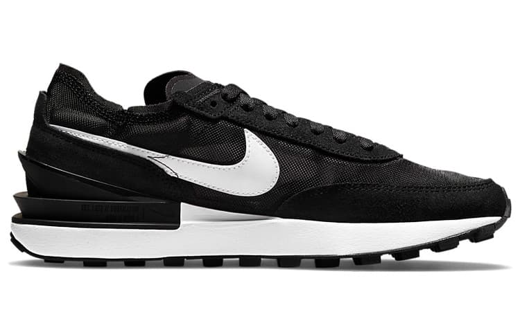 Кроссовки Nike Waffle One Black White - изображение 2
