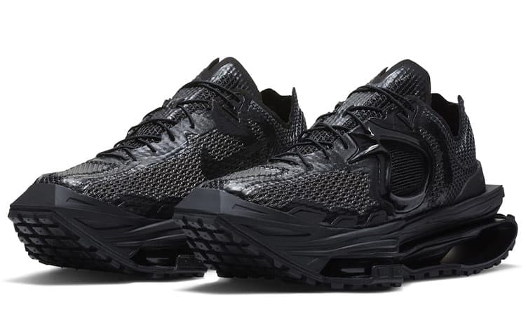 Кроссовки mmw x Nike Zoom 004 Triple Black - изображение 3