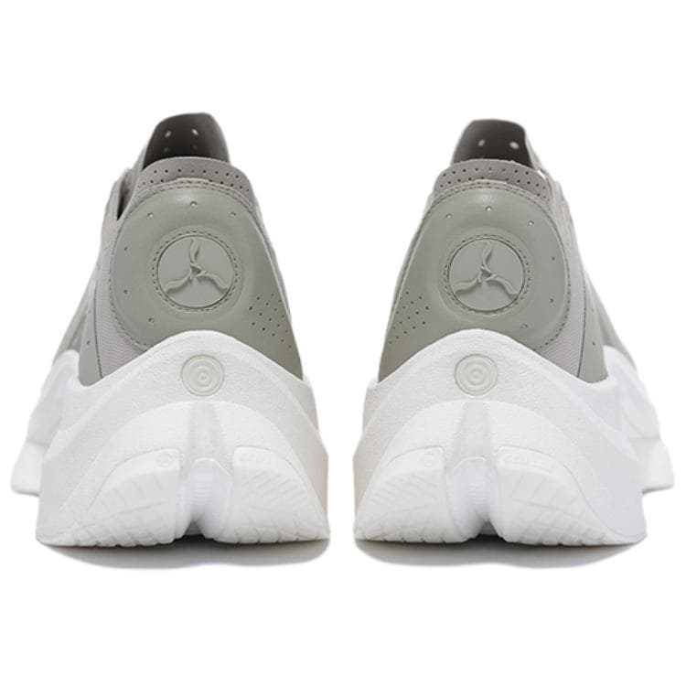 Кроссовки LI NING 1990 ТПУ (TPU) Амортизация Противоскользящий Низкий Топ Повседневная Обувь Мужская Серый Кварц - изображение 4