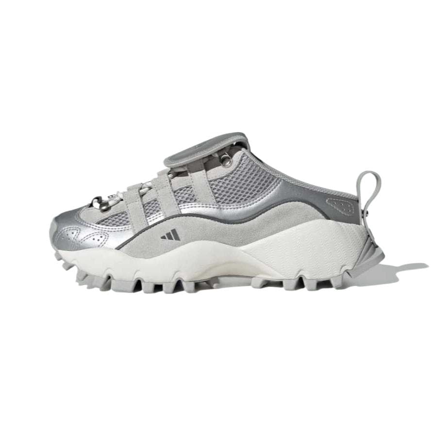 Кроссовки Adidas FOS SEEULATER MULE Низкий топ Повседневная обувь Женская Металлический серебристый - изображение 1