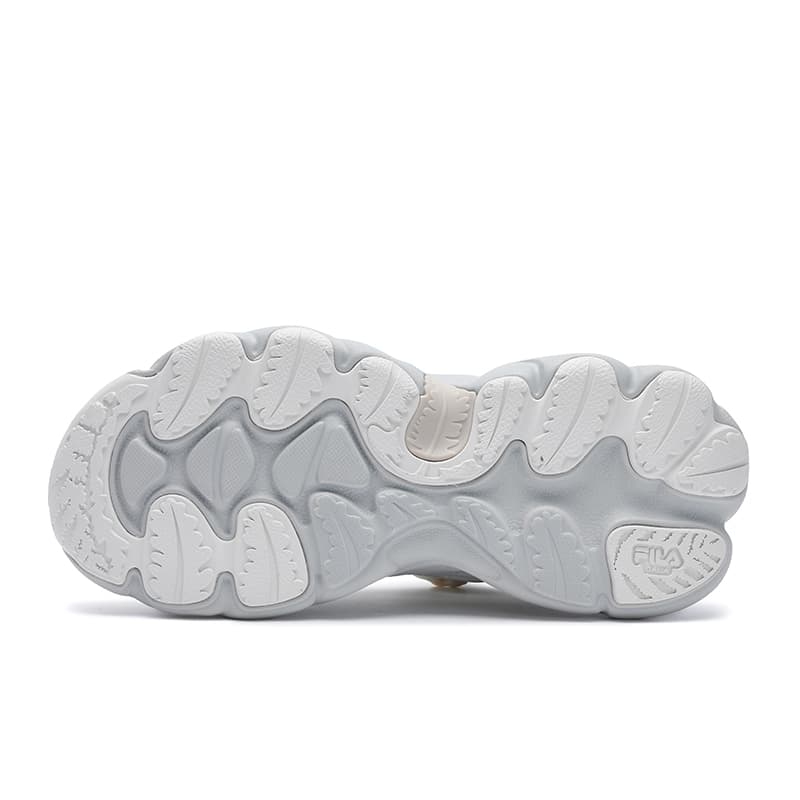 Кроссовки FILA FERN 2 Fern Sneakers 2 Дышащий Low Топ Повседневная обувь Women's White Серый - изображение 5