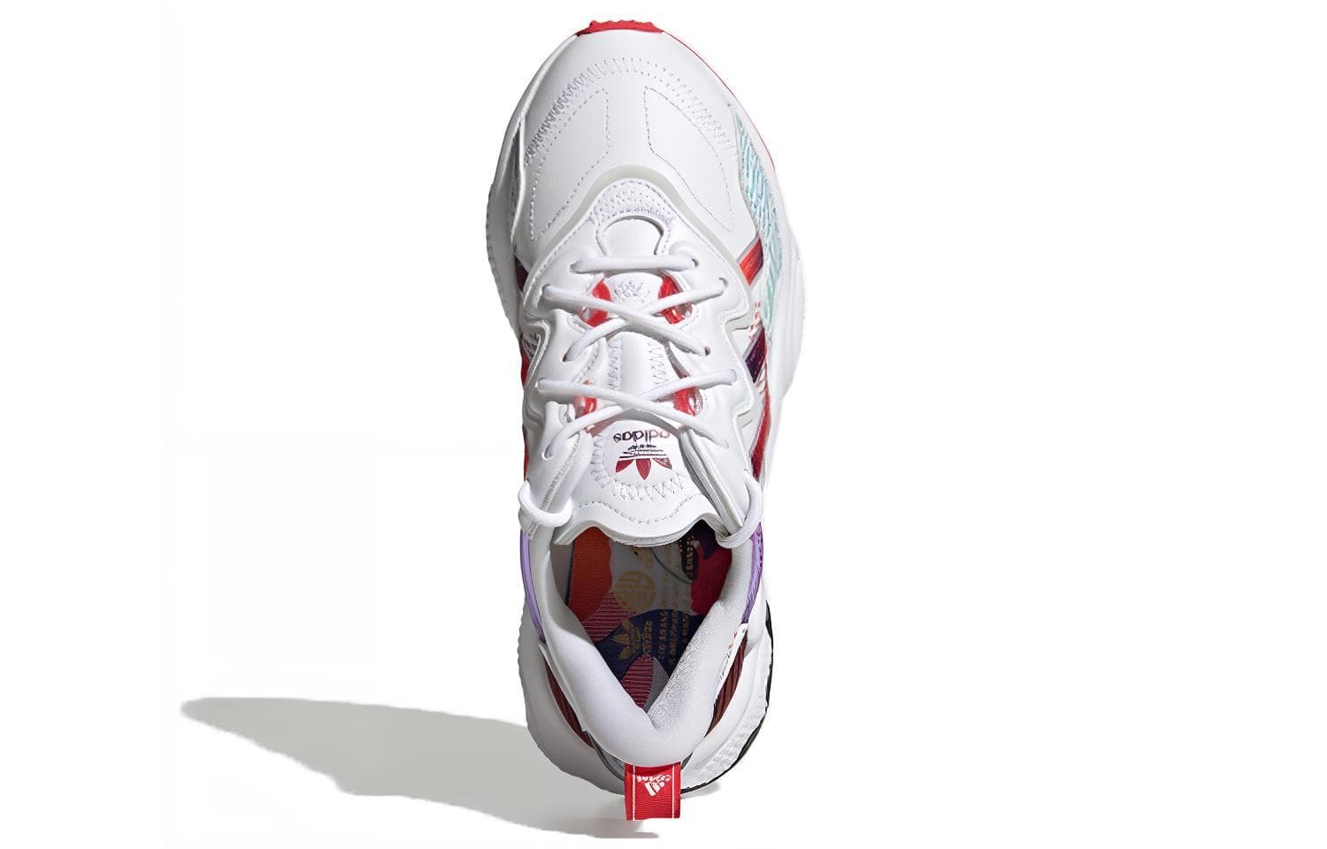 Кроссовки adidas Ozweego White Red Blue - изображение 5