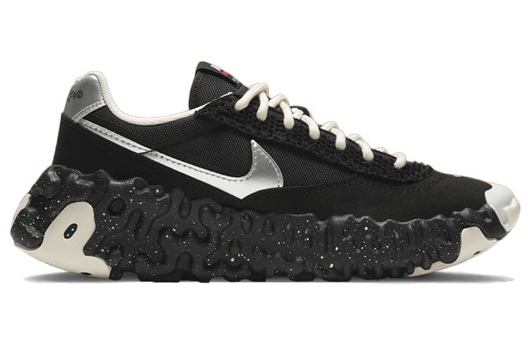 Кроссовки Nike OverBreak Black Embroidered Rose - изображение 2