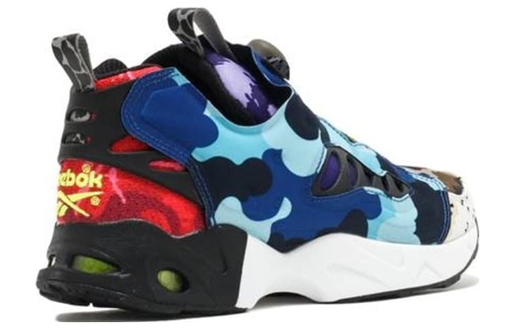 Кроссовки Reebok Instapump Fury Road CC Black Blue Red - изображение 3