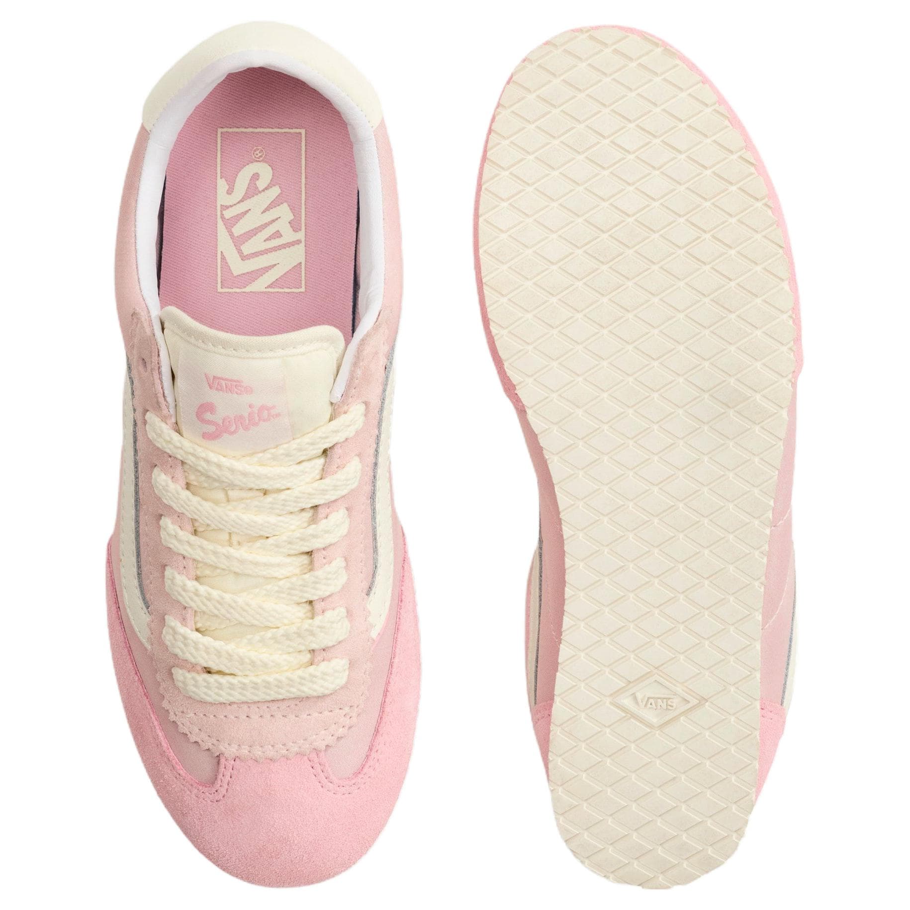 Кроссовки Vans Super Lowpro Низкий Топ Повседневная Обувь Унисекс Розовая - изображение 4