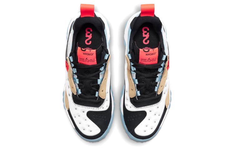 Кроссовки Jordan Delta 2 Low White Black Blue - изображение 4