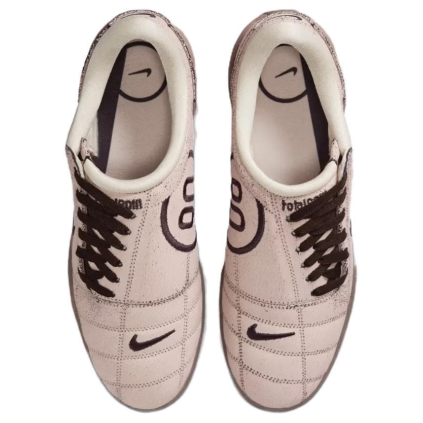 Кроссовки для футбола NIKE Total 90 III Противоскользящие Устойчивые к истиранию Футбольные бутсы Унисекс Белые - изображение 4