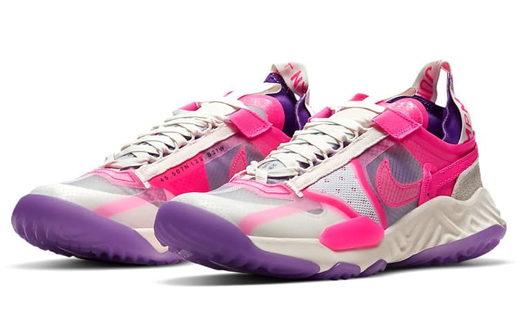 Кроссовки Jordan Delta Breathe Pink White - изображение 3