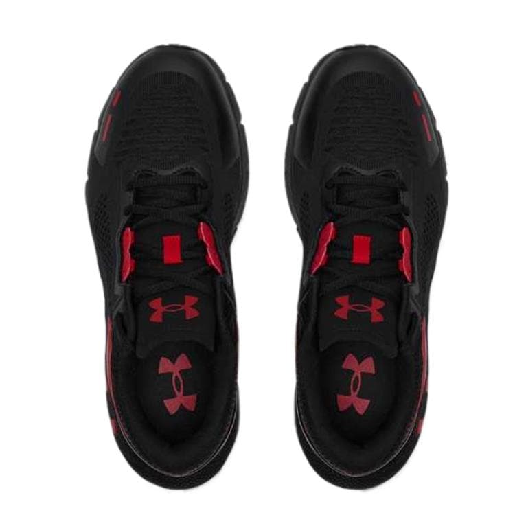Кроссовки Under Armour HOVR Phantom Устойчивый к истиранию Отскок Низкий Топ Повседневная обувь Мужская Черная - изображение 4