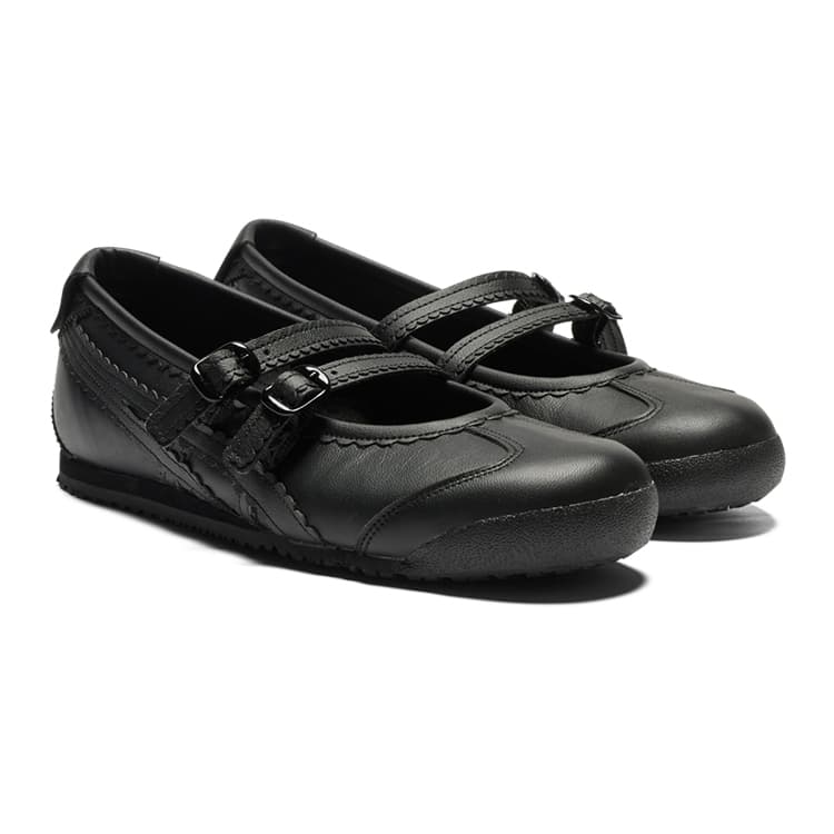 Кроссовки Onitsuka Tiger MEXICO 66 TGRS Low Топ Повседневная обувь Женские Черный - изображение 3