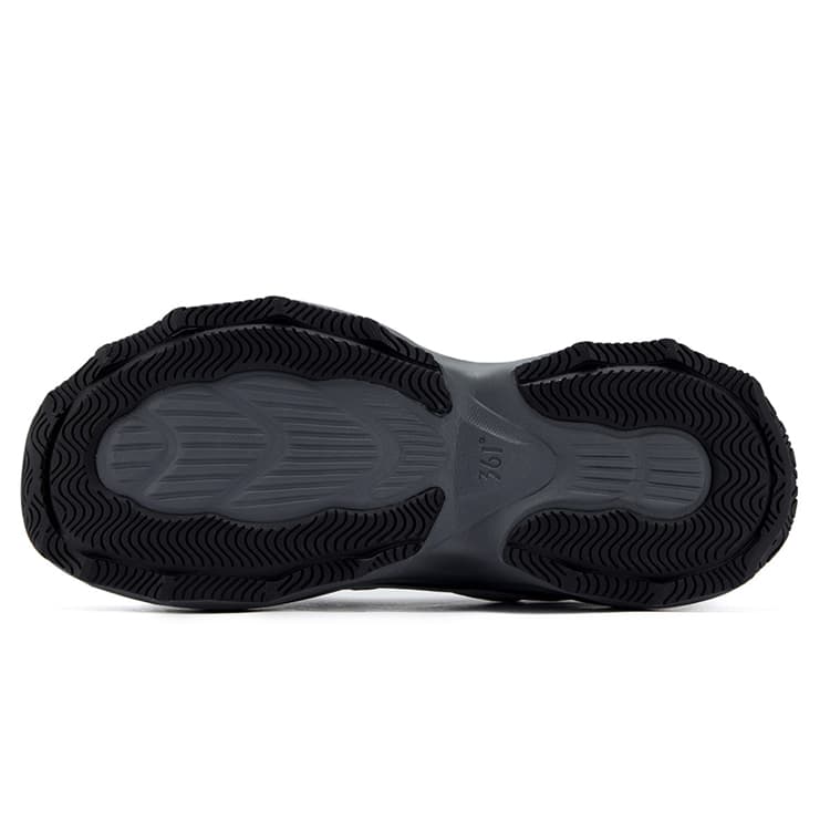 Кроссовки 361° Dumpling Shoes противоскользящие устойчивые к истиранию низкий верх повседневная обувь женский обсидиановый черный - изображение 5