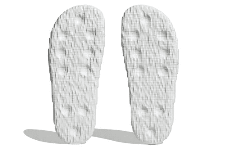 Сандалии adidas Adilette 22 White - изображение 5