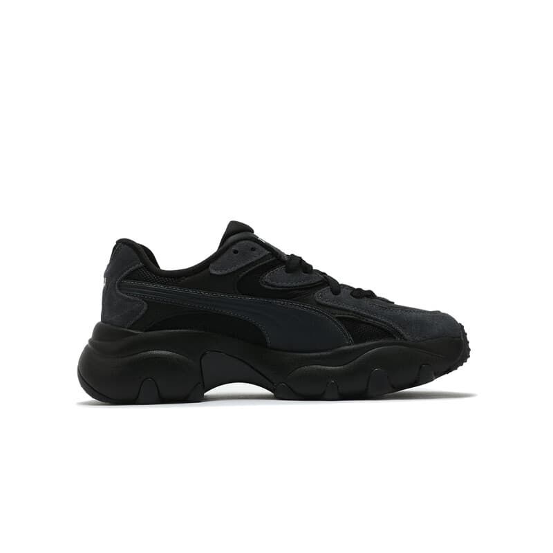 Кроссовки PUMA Pulsar Высота Увеличивающая Низкий Верх Повседневная Обувь Женская Черная - изображение 2
