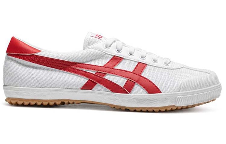 Кроссовки Asics TSG 110 Текстиль Синтетическая кожа Удобная Амортизация Износостойкий Низкий Верх Повседневная Обувь Унисекс Белый - изображение 2