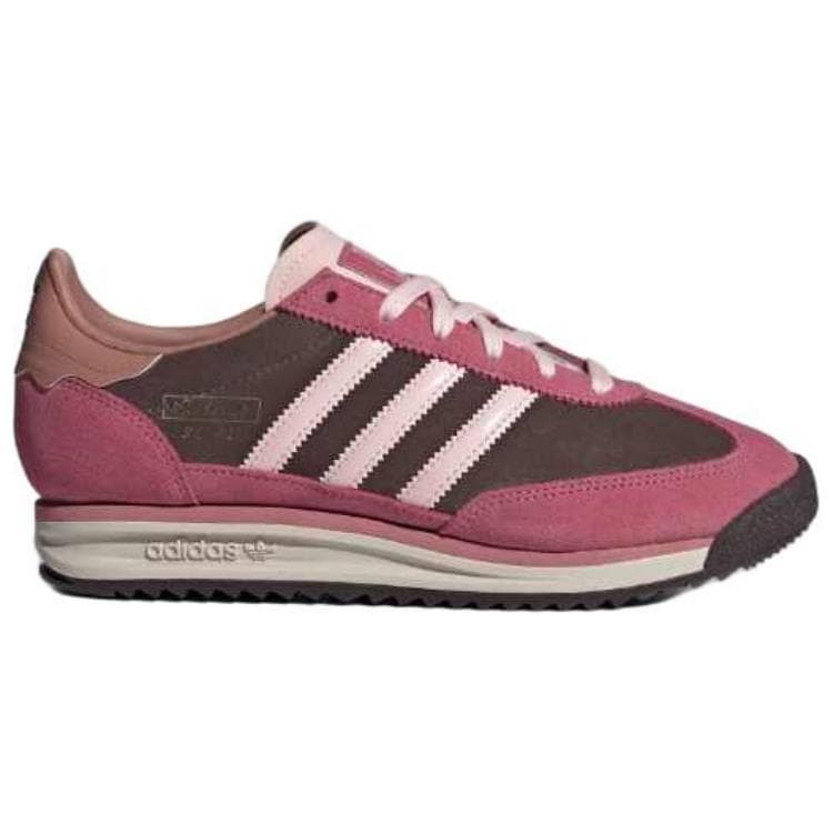 Кроссовки Adidas Originals SL 72 RS Мягкий и Комфортный Низкий Топ Повседневная Обувь Женская Розовая - изображение 2
