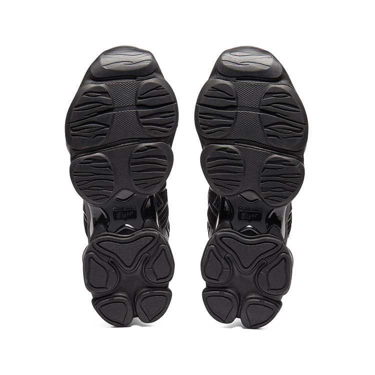 Кроссовки Onitsuka Tiger TIGRUN Искусственная кожа устойчивая к истиранию низкий верх повседневная обувь унисекс черный - изображение 7